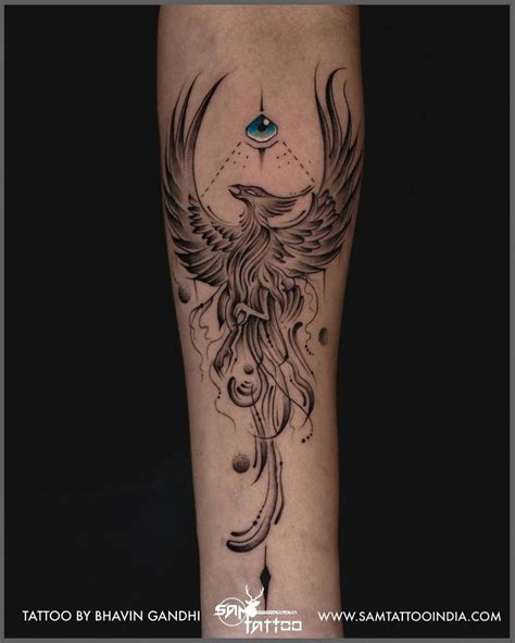 phoenix tattoo homme|15 Trendy Phoenix Tattoo For Men